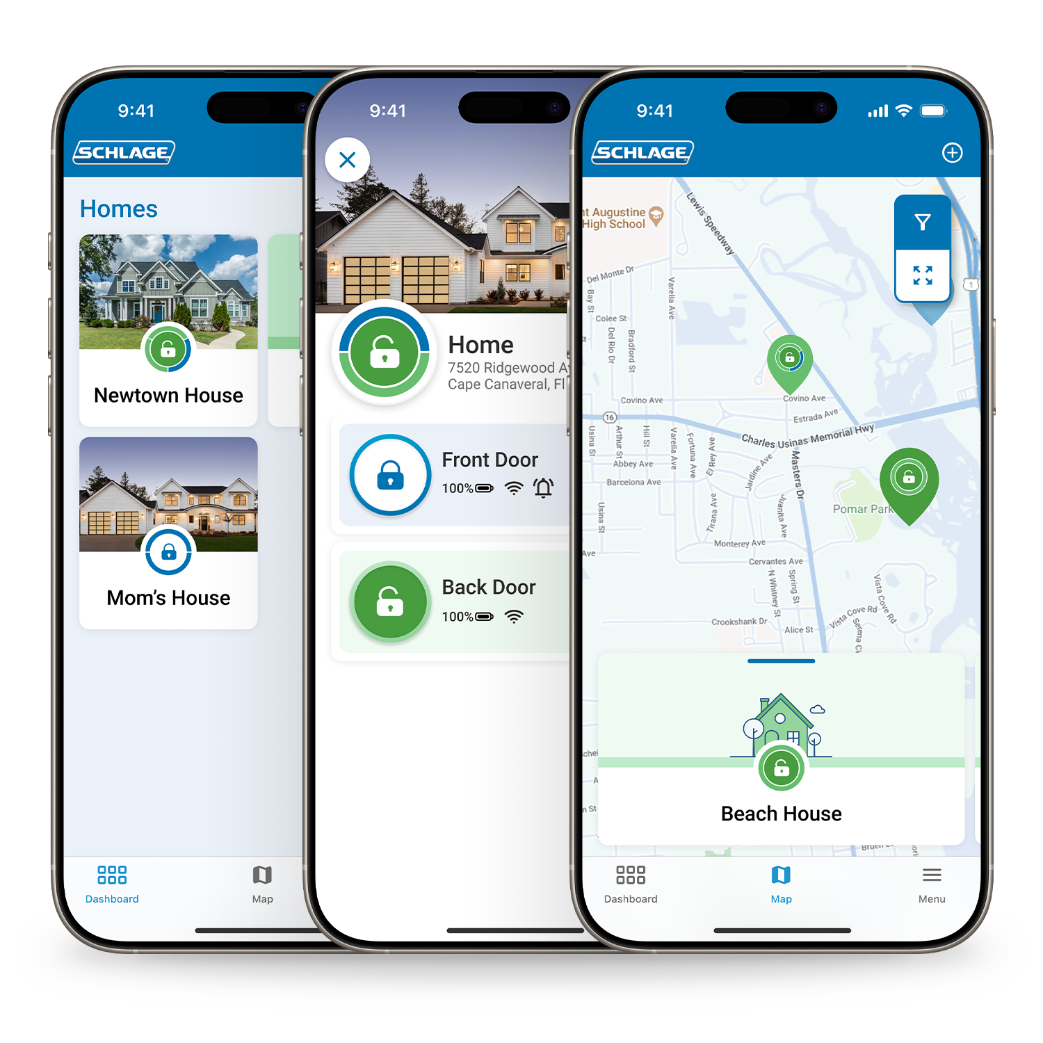 Mises à jour 2025 de l’application Schlage Home