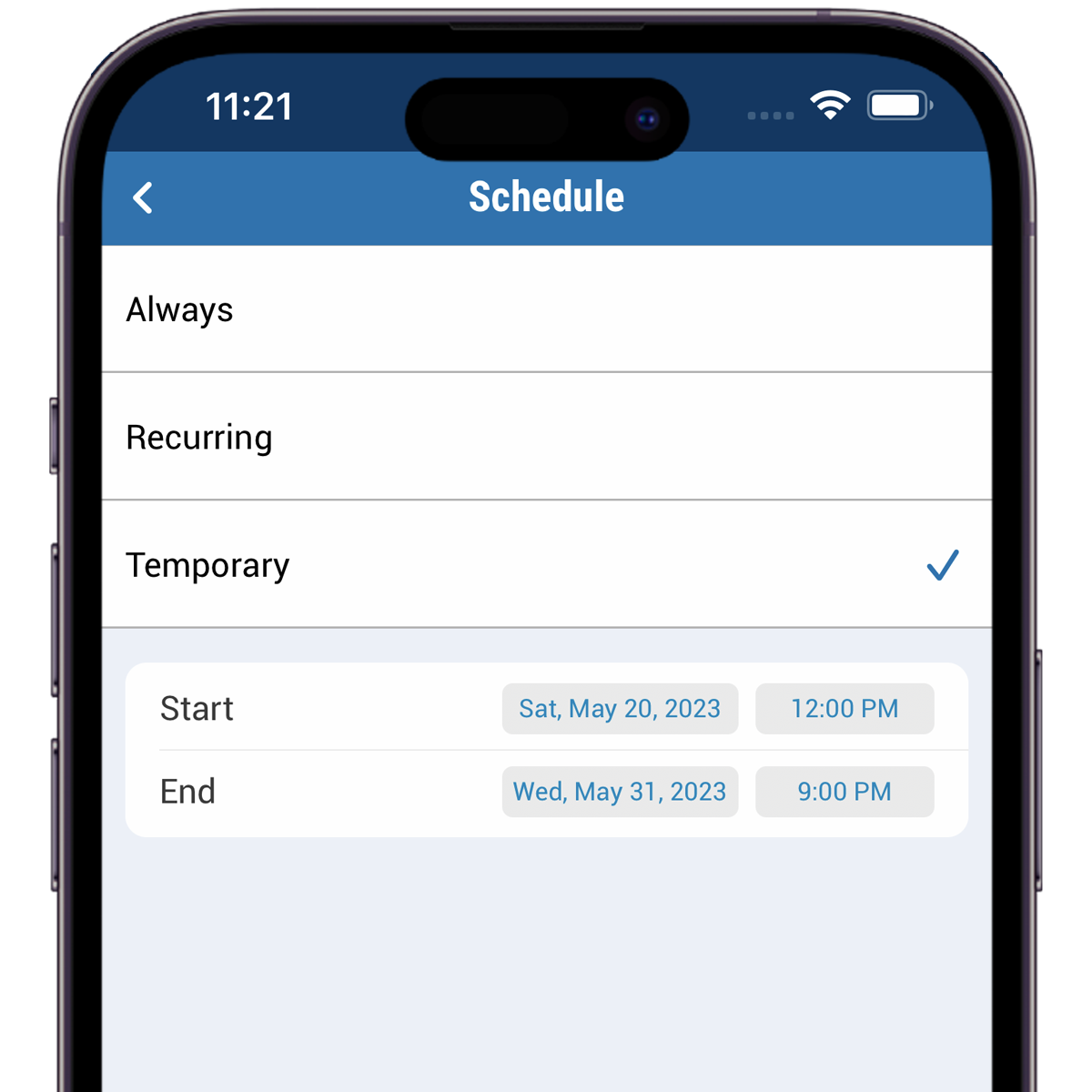 L’application Schlage Home vous aide à gérer votre location de vacances à distance.