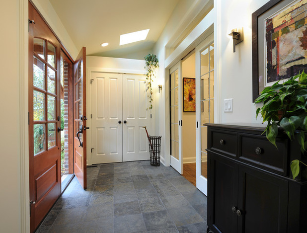 Pocket door entry
