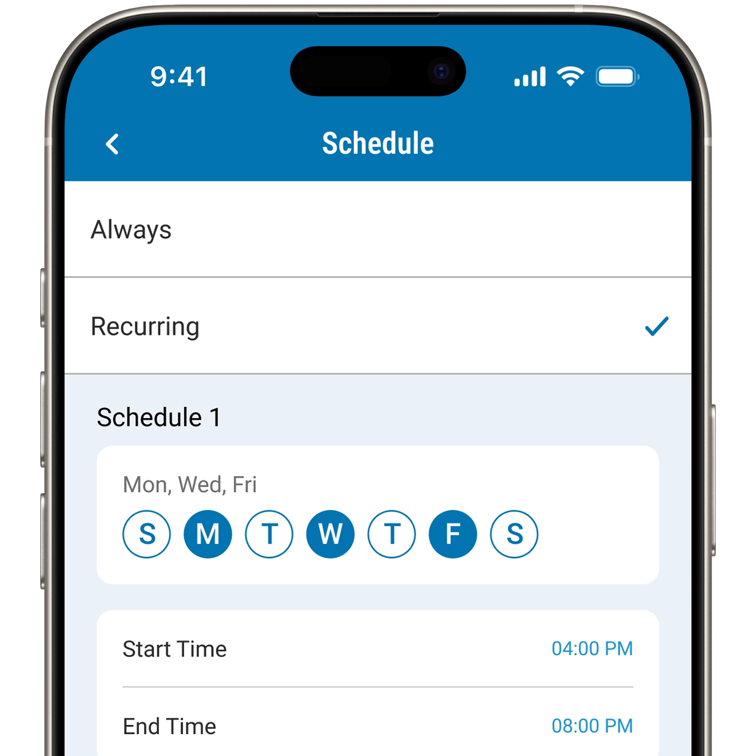contrôler la serrure intelligente à l’aide de l’application
