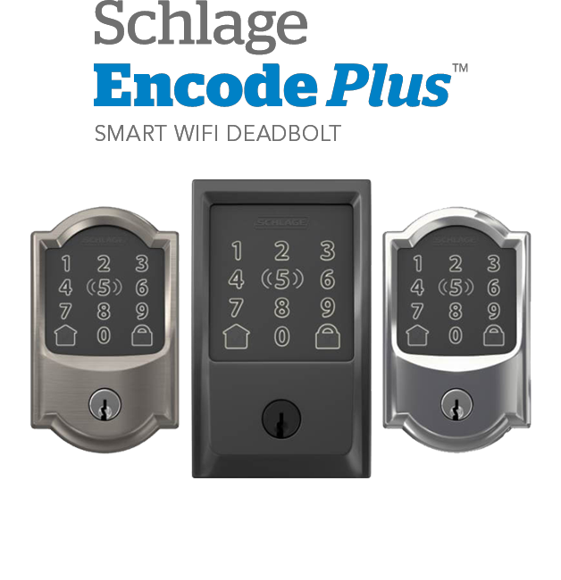 Schlage Encode Plus Verrouillage Wi-Fi intelligent