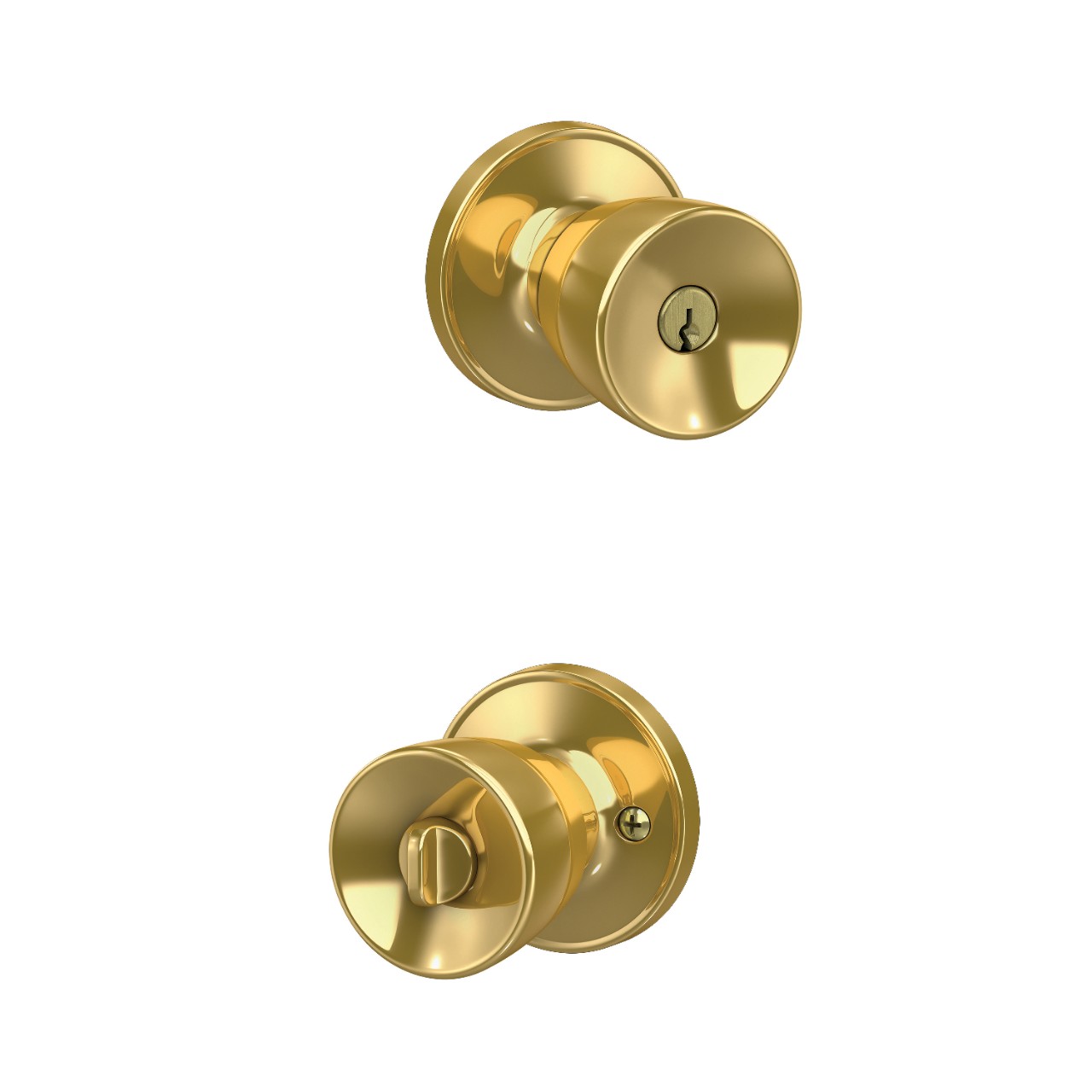 J Series Byron Knob Keyed Entry Lock