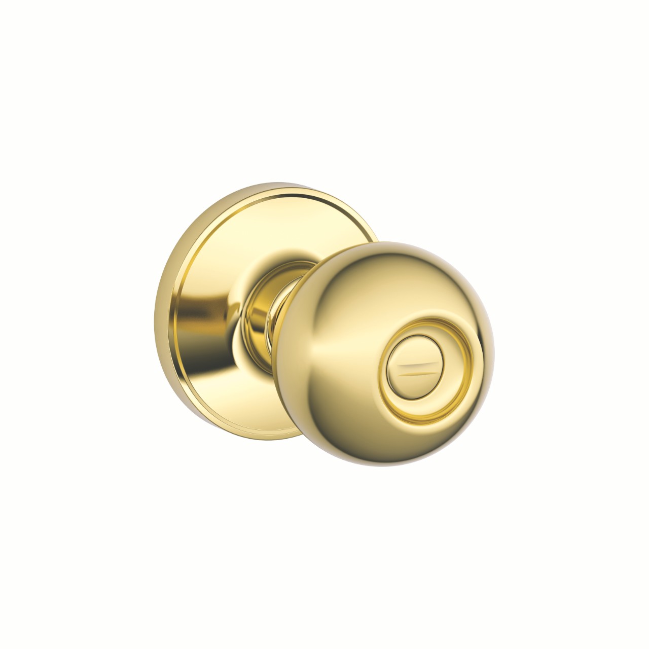 J Series Corona Knob Bed & Bath Lock