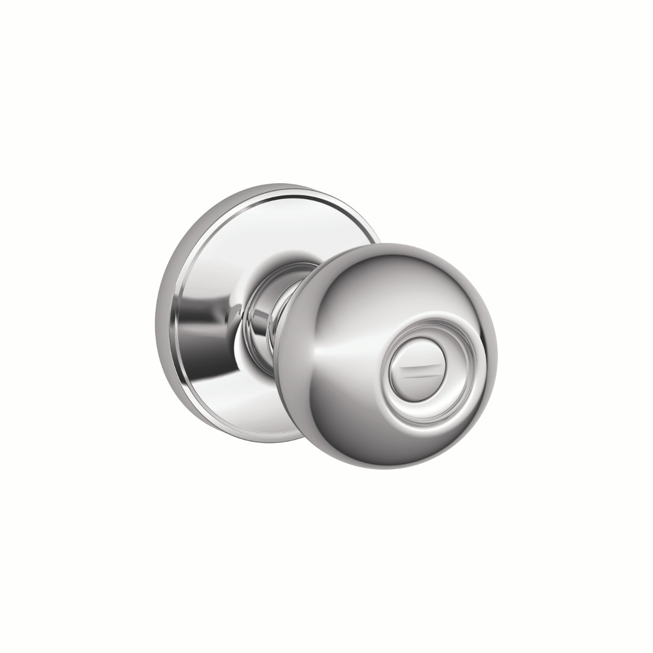 J Series Corona Knob Bed & Bath Lock
