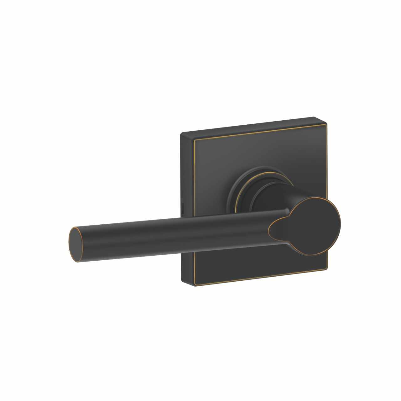 J Series Broadway Lever Hall & Closet Lock with Collins Trim