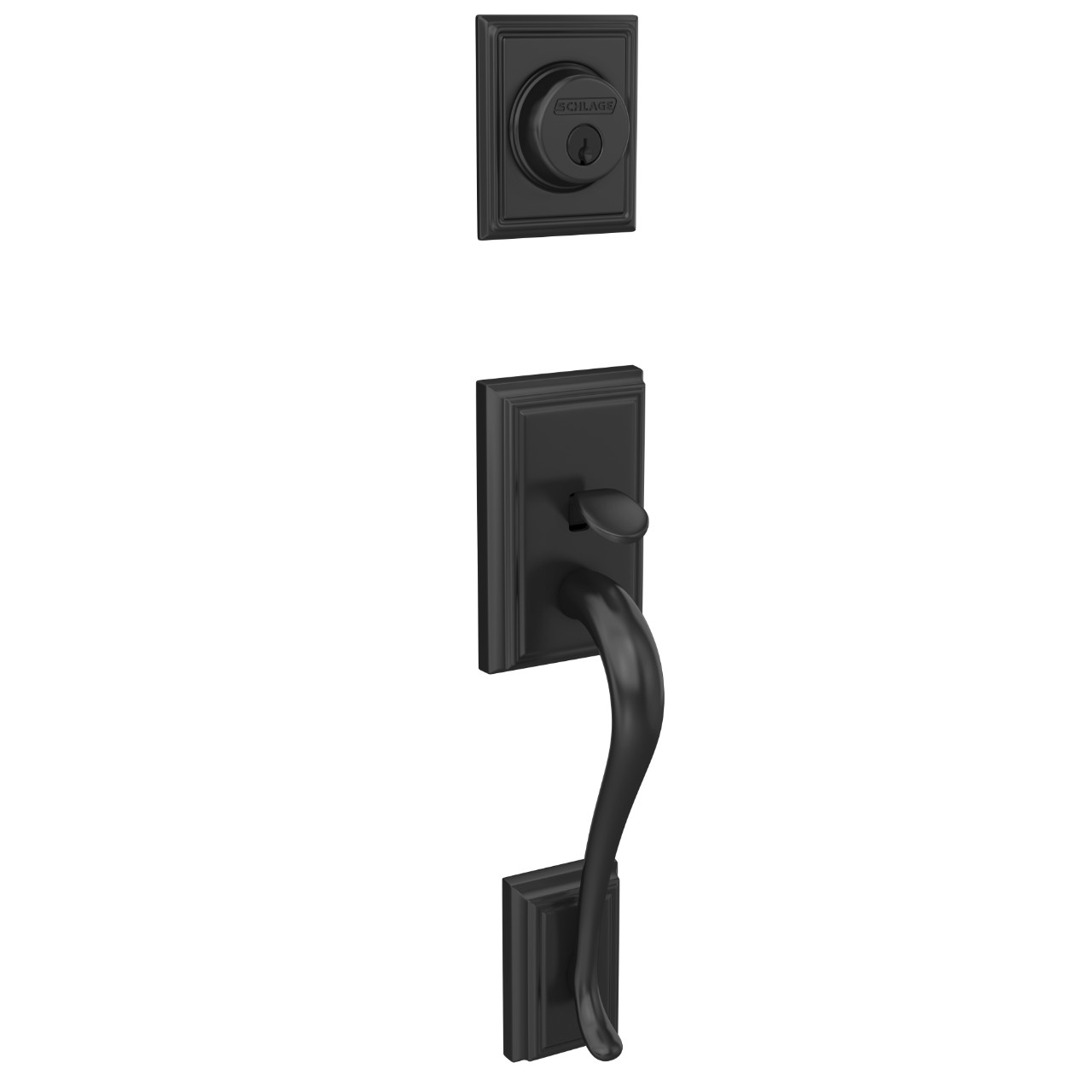 Custom Addison Single Cylinder Handleset Exterior