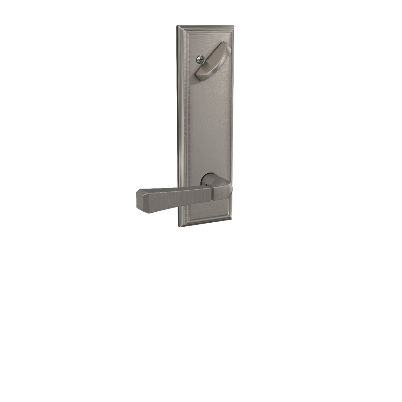 Single Cylinder Handleset Interior with Rivington Lever