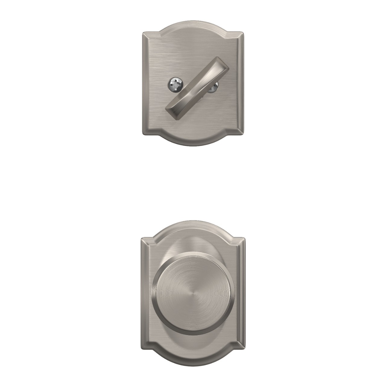 Single Cylinder Handleset Interior with Swanson Knob