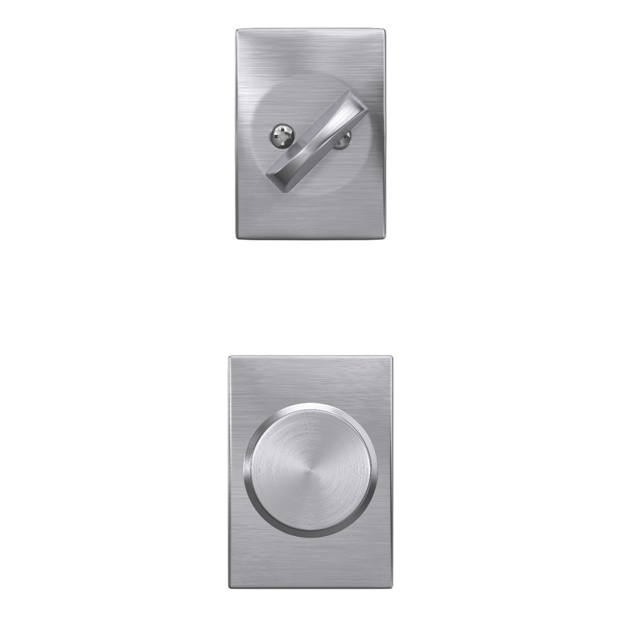 Single Cylinder Handleset Interior with Swanson Knob
