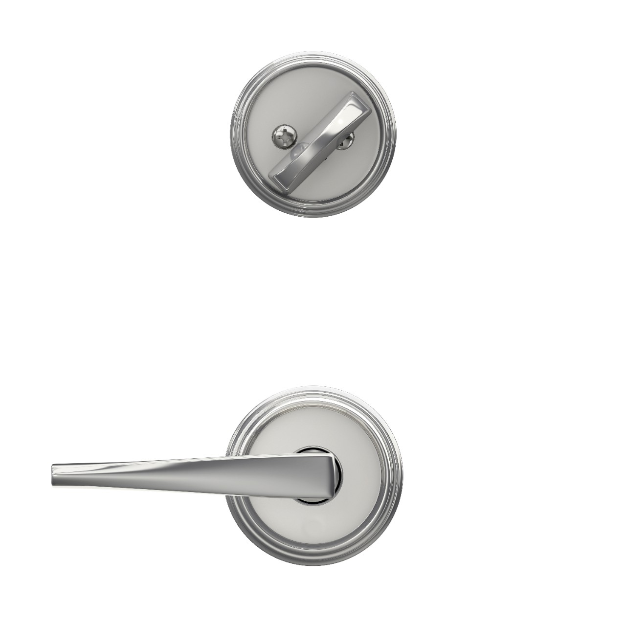 Inactive Handleset Interior with Eller Lever
