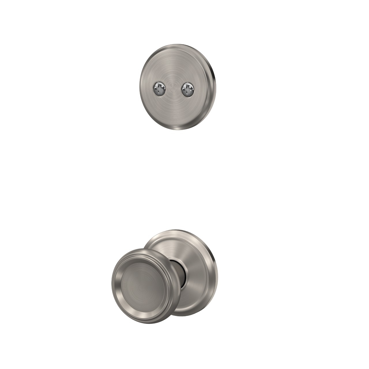 Inactive Handleset Interior with Offerman Knob