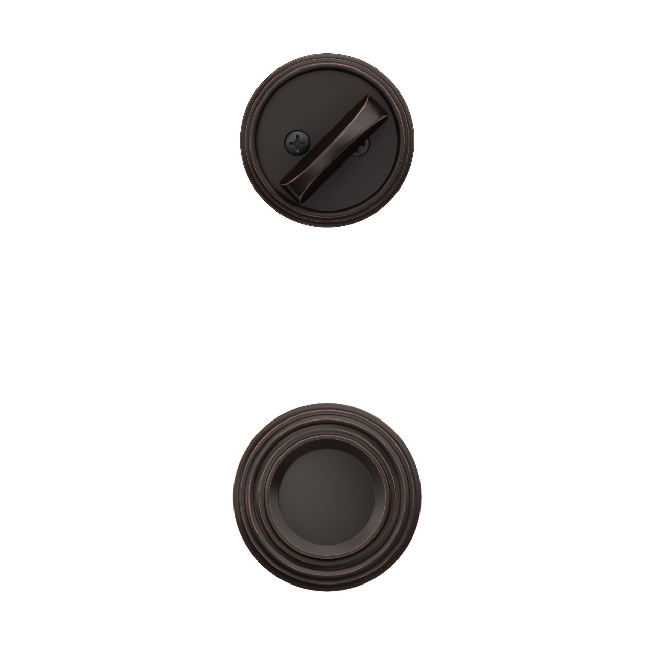 Inactive Handleset Interior with Offerman Knob
