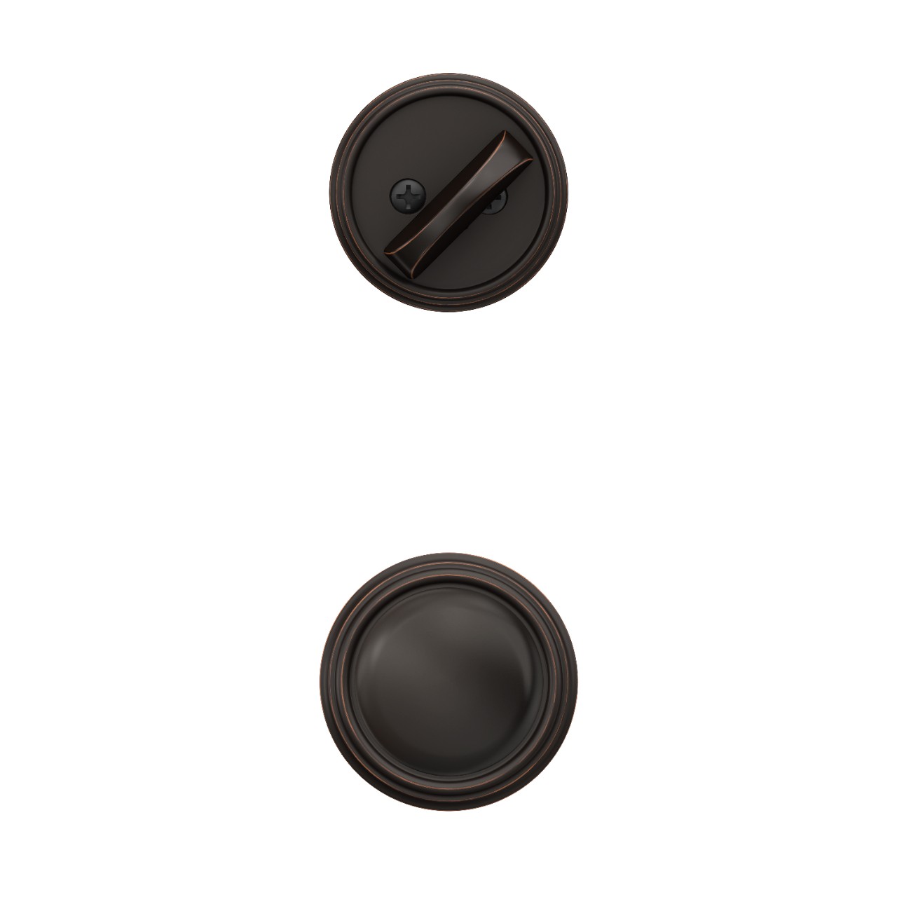 Inactive Handleset Interior with Plymouth Knob