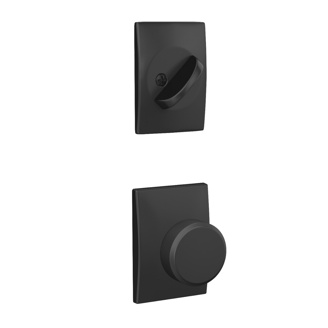 Inactive Handleset Interior with Swanson Knob