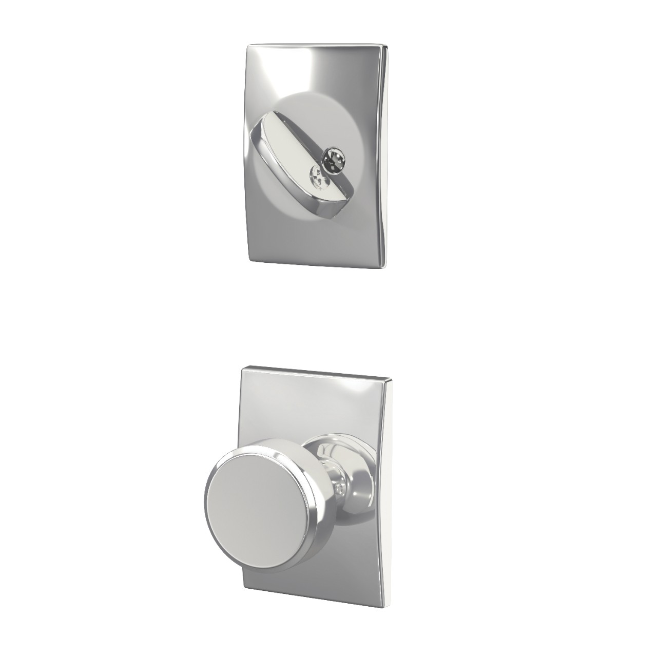 Inactive Handleset Interior with Swanson Knob