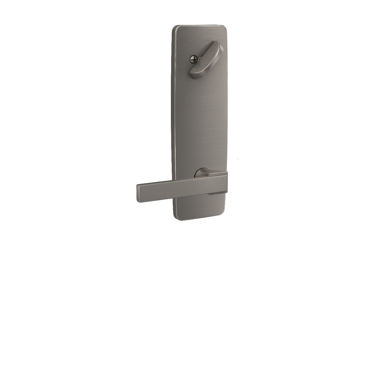 Greene 3/4 Trim Single Cylinder Handleset Interior with Northbrook Lever