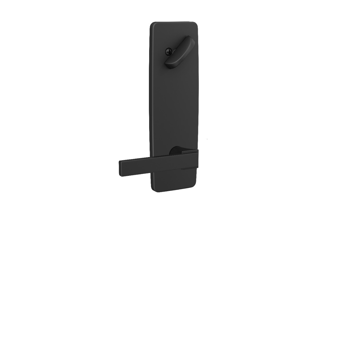 Greene 3/4 Trim Single Cylinder Handleset Interior with Northbrook Lever