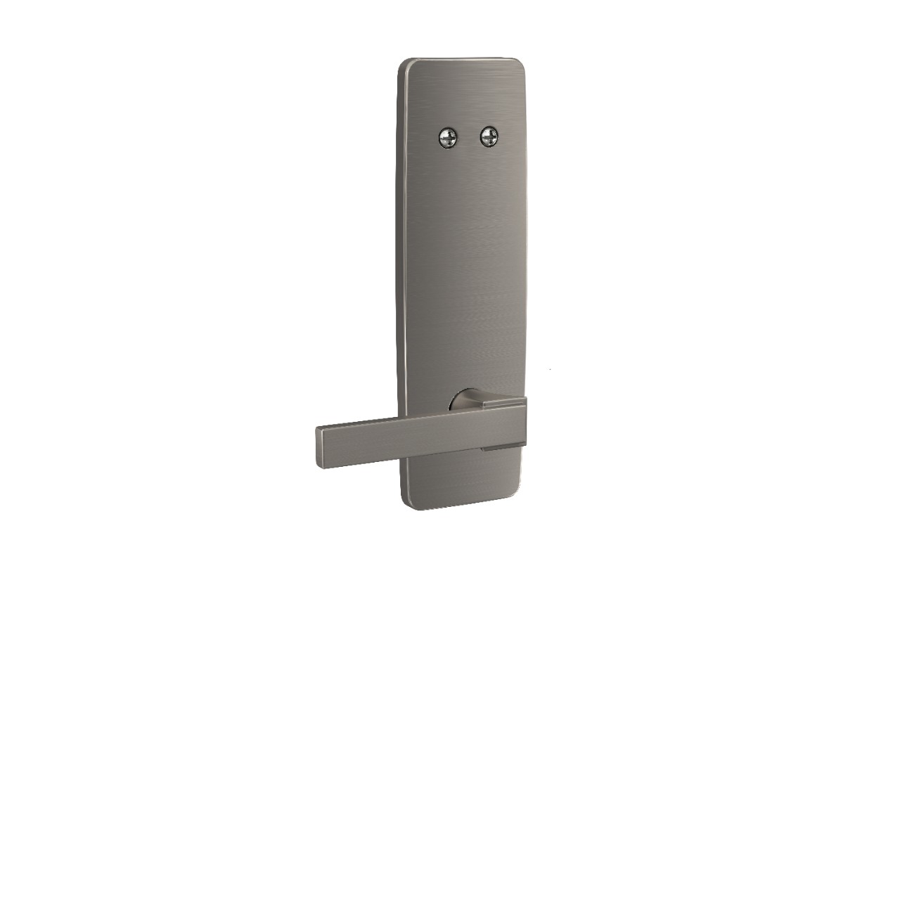 Greene 3/4 Trim Inactive Handleset Interior with Northbrook Lever