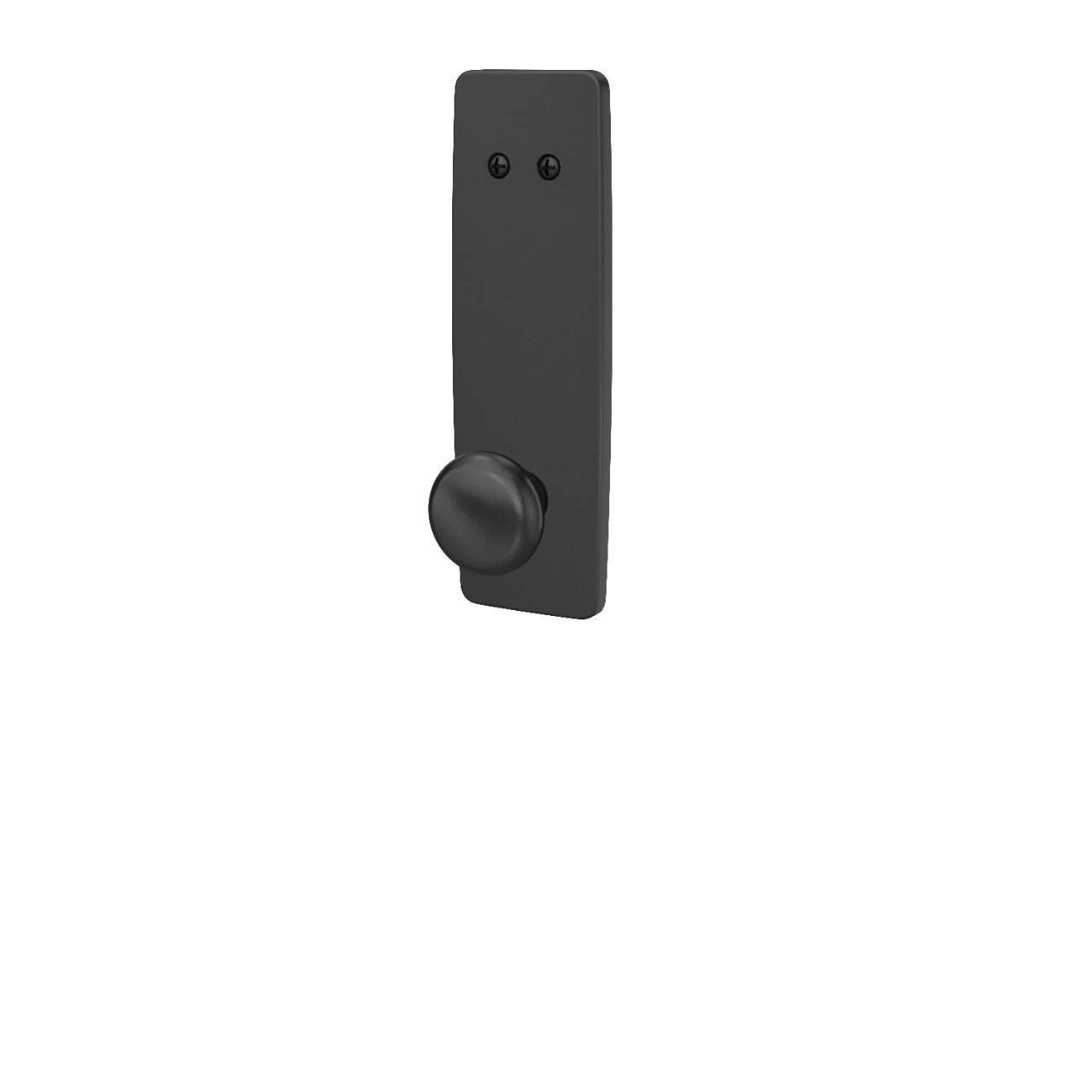 Greene 3/4 Trim Inactive Handleset Interior with Plymouth Knob