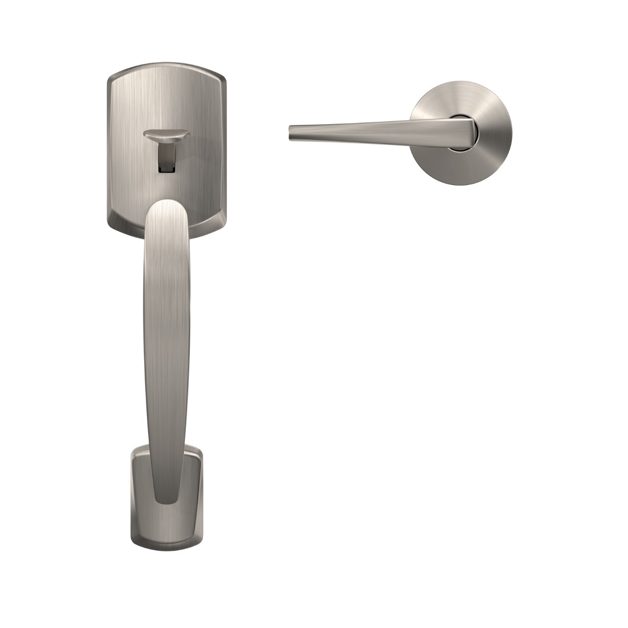 Custom Front Entry Handle and Eller Lever with Kinsler Trim