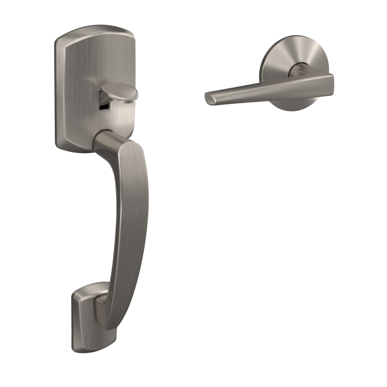 Custom Front Entry Handle and Eller Lever with Kinsler Trim