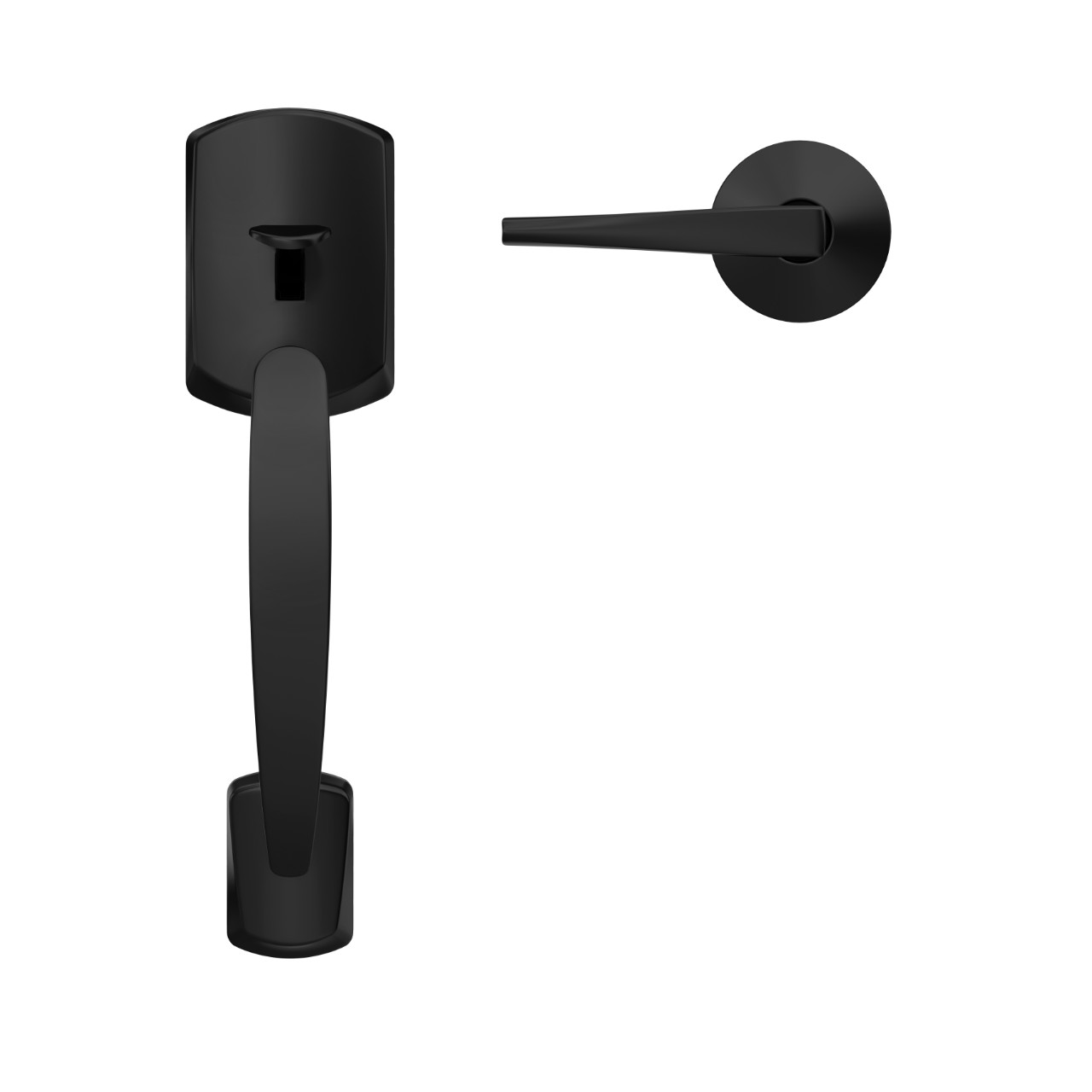 Custom Front Entry Handle and Eller Lever with Kinsler Trim