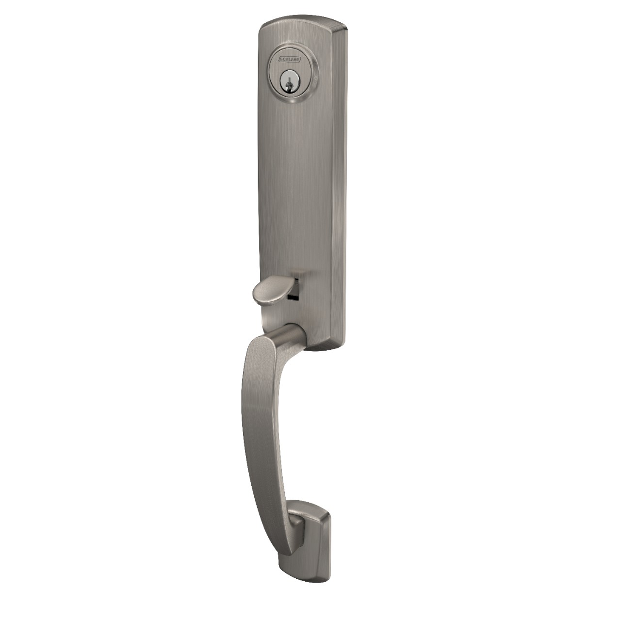 Greenwich 3/4 Trim Single Cylinder Handleset Exterior