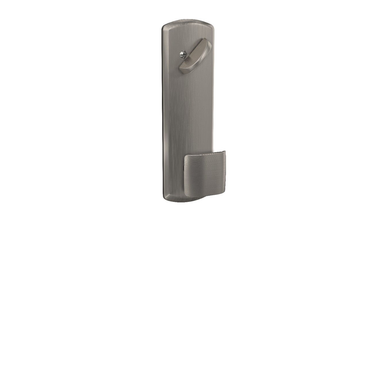 Greenwich 3/4 Trim Single Cylinder Handleset Interior with Ganton Knob