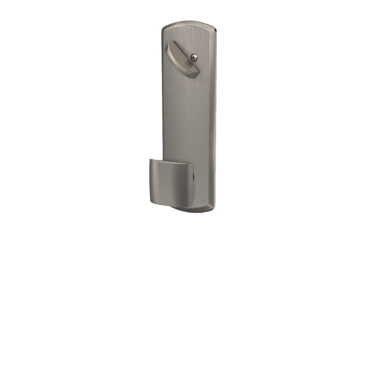 Greenwich 3/4 Trim Single Cylinder Handleset Interior with Ganton Knob