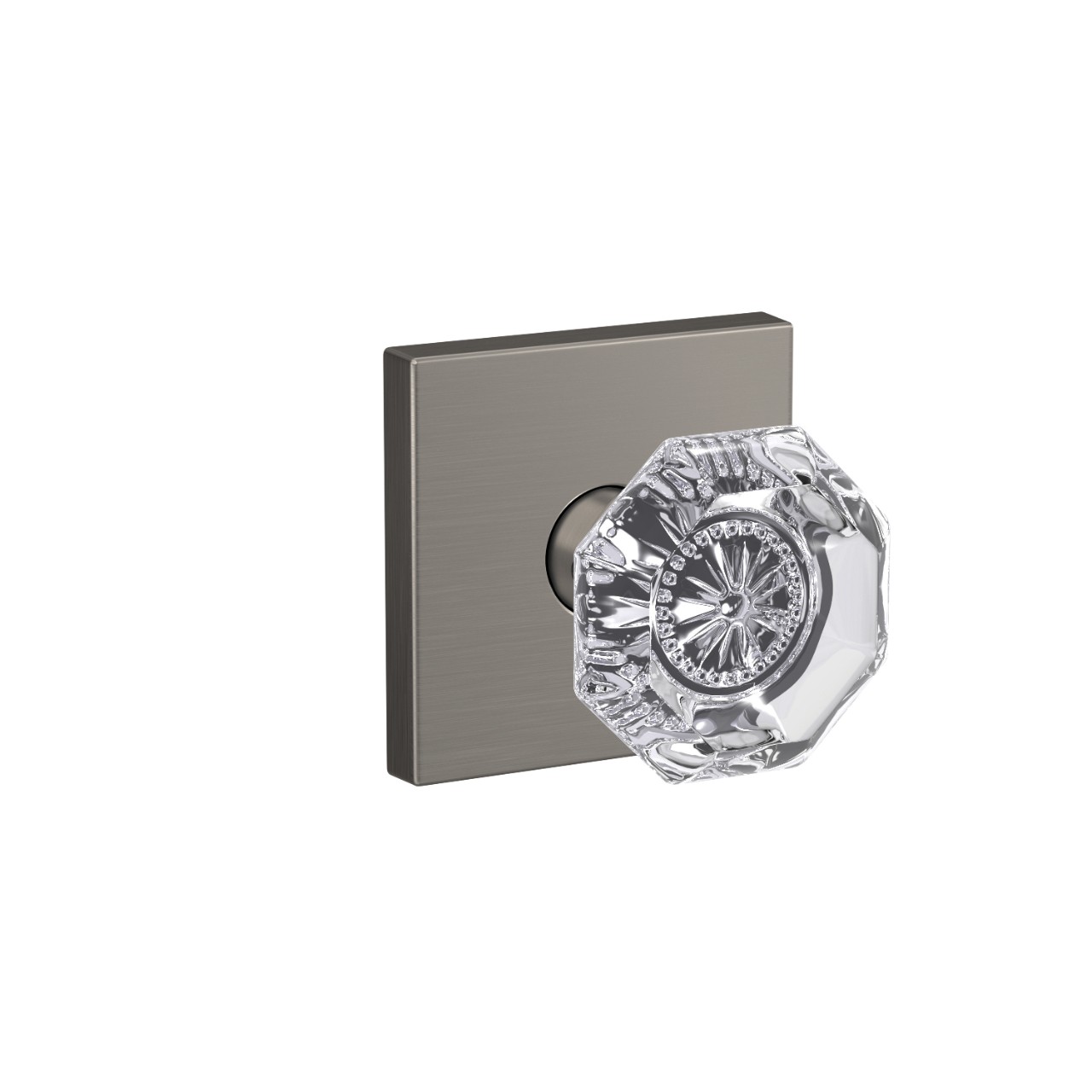 Custom Alexandria Glass Non-Turning Knob