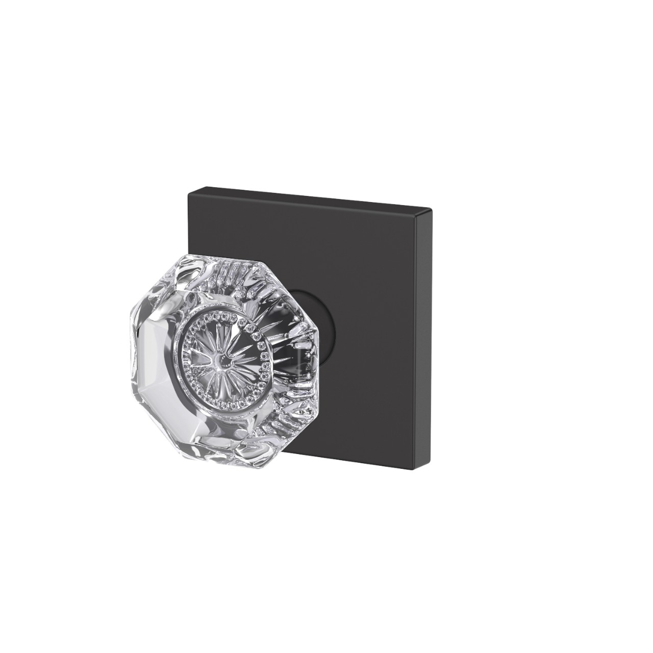 Custom Alexandria Glass Non-Turning Knob