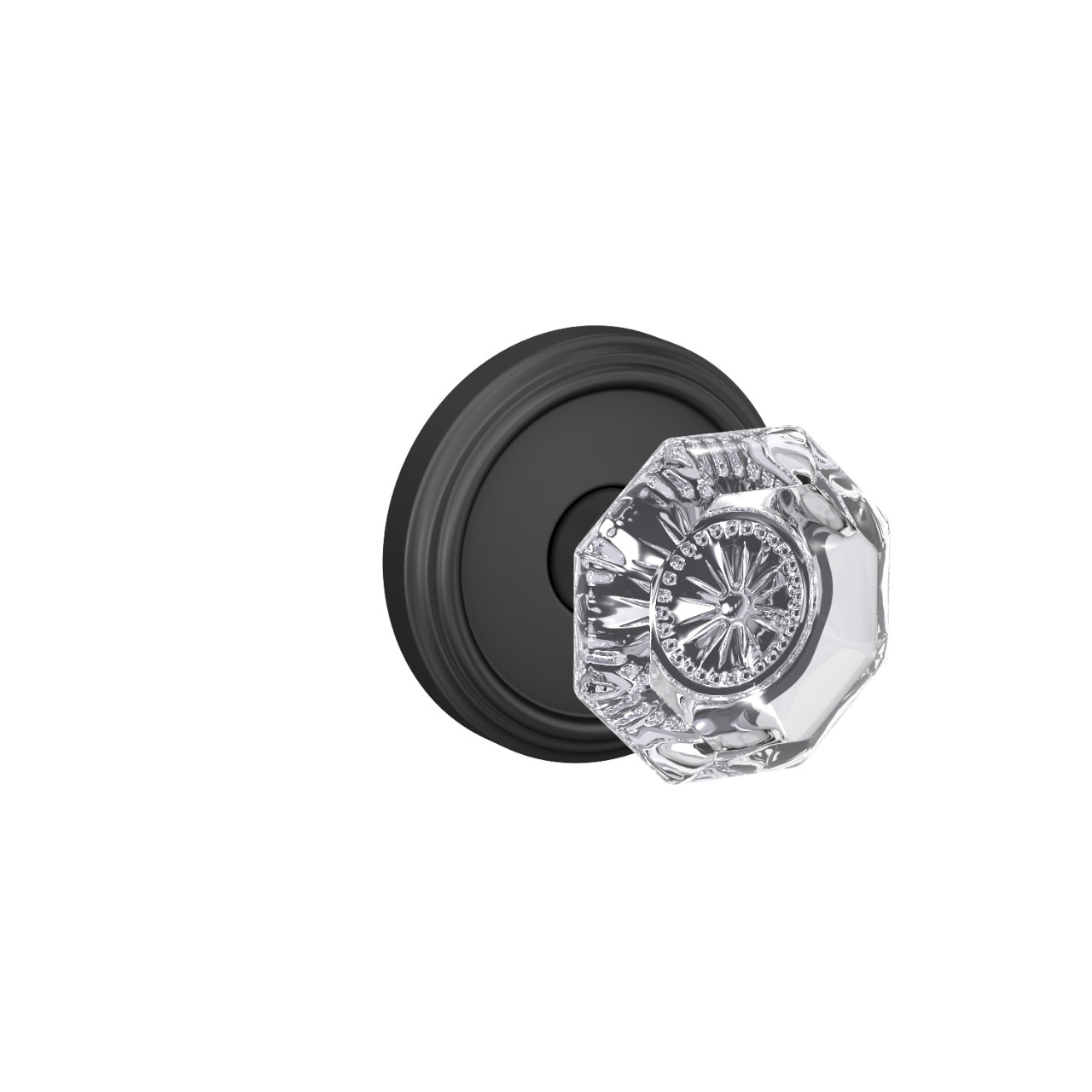 Custom Alexandria Non-Turning Glass Knob