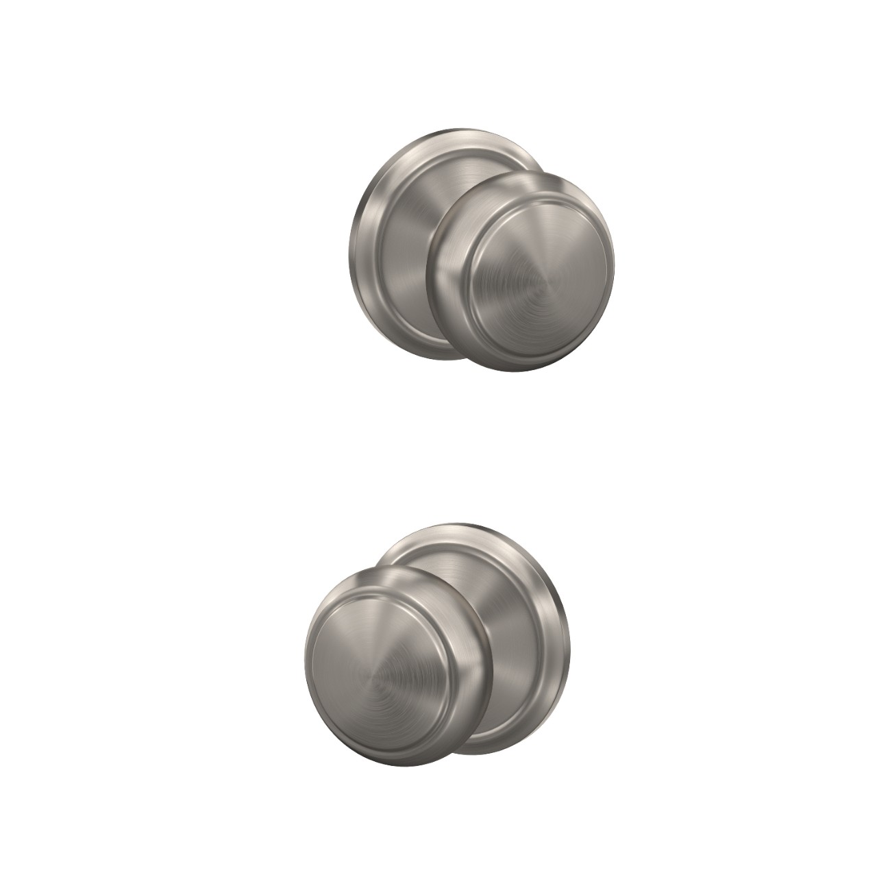 Custom Andover Knob Combined Interior Hall-Closet and Bed-Bath Lock