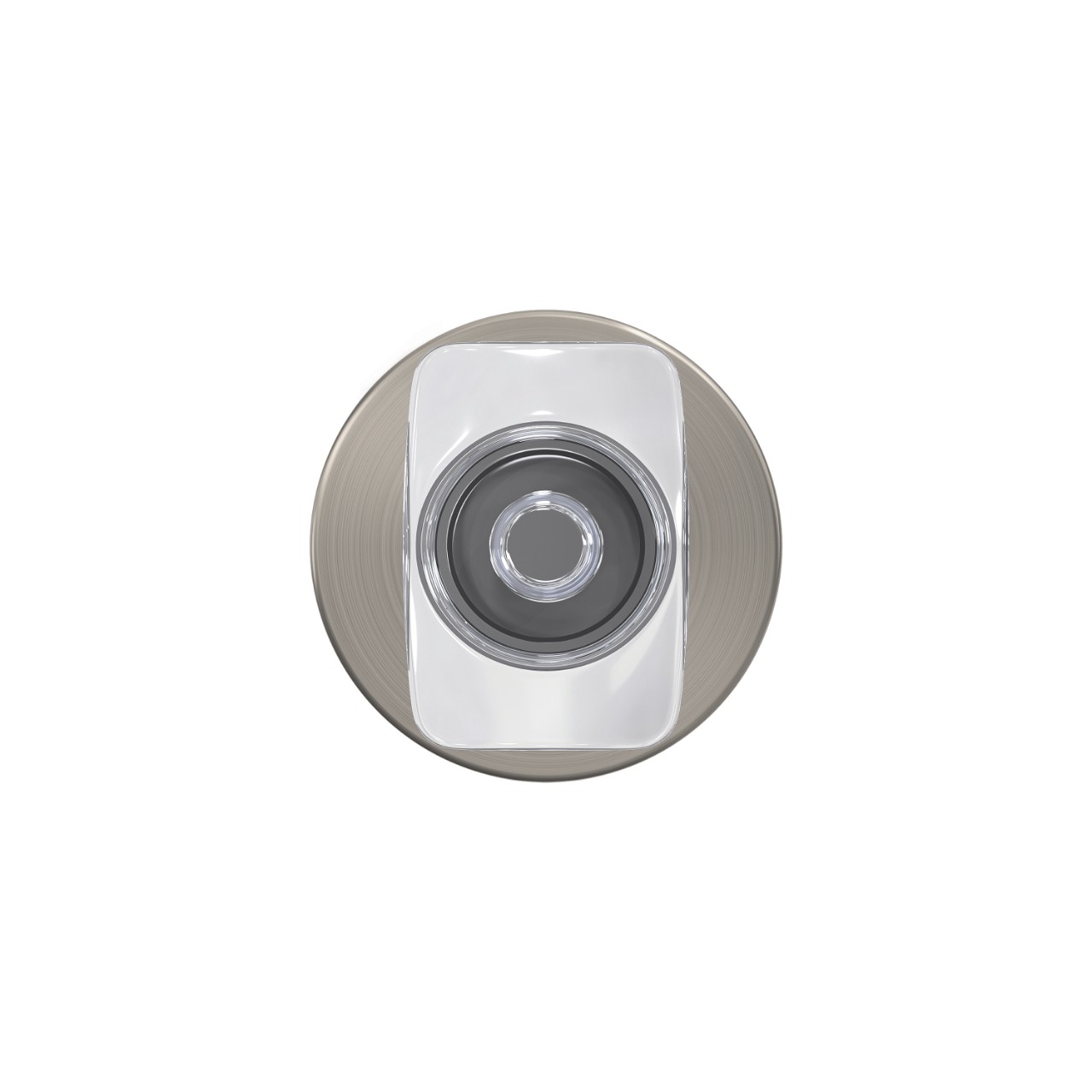 Custom Caine Hall-Closet and Bed-Bath Lock Glass Knob
