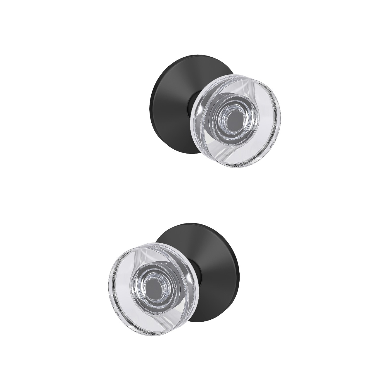Custom Dawes Non-Turning Glass Knob