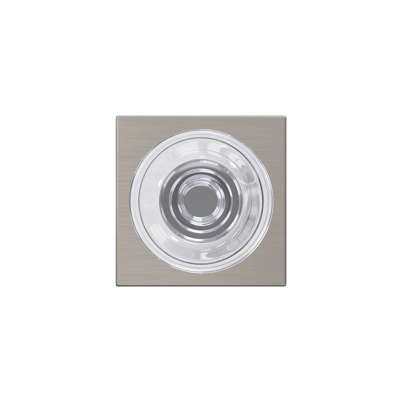 Custom Dawes Glass Knob Hall-Closet and Bed-Bath Lock