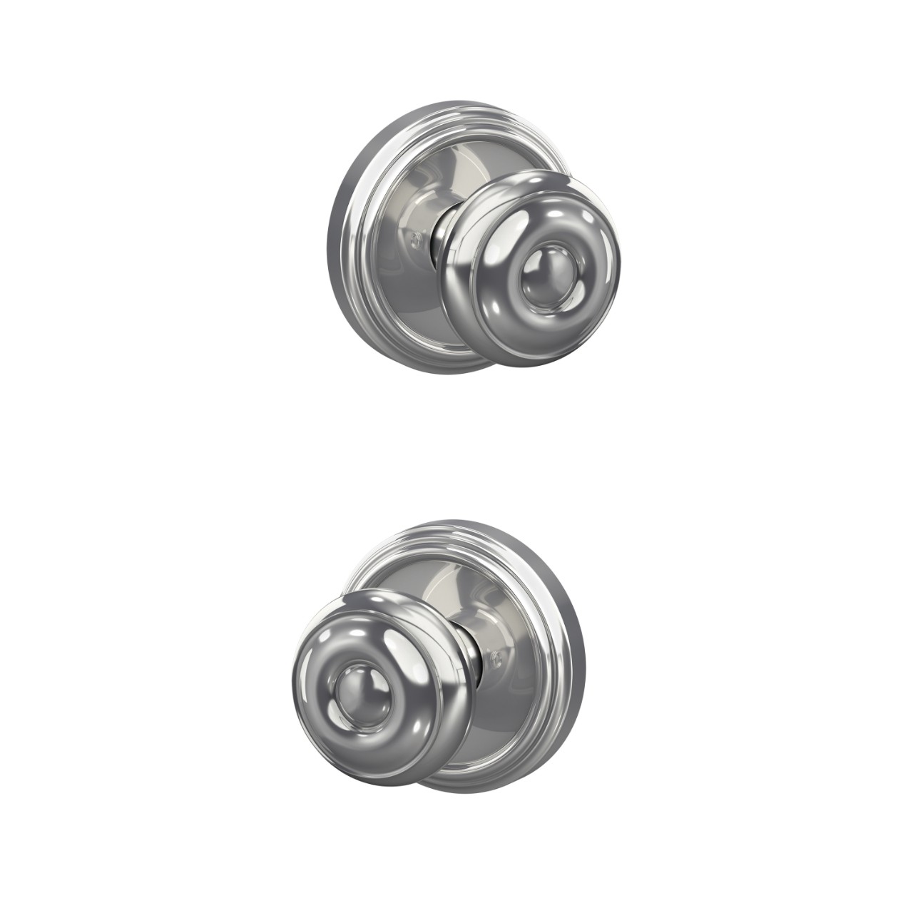 Custom Georgian Knob Hall-Closet and Bed-Bath Lock