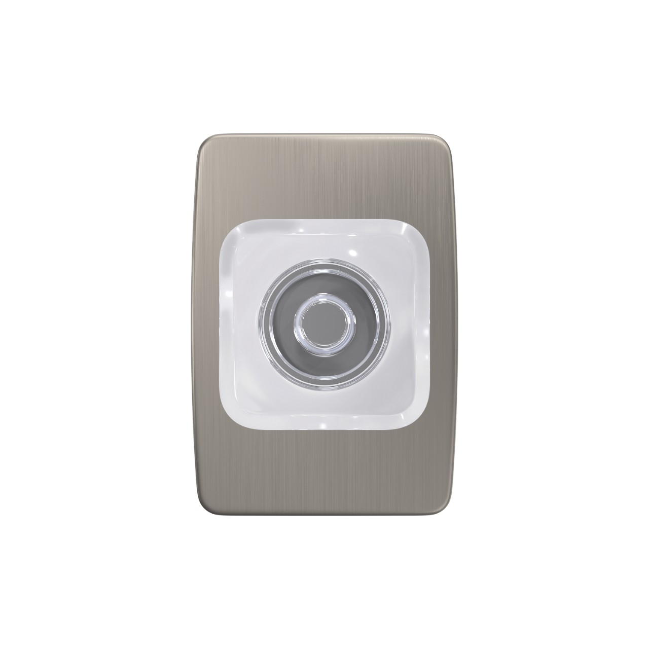 Custom Kyle Hall-Closet and Bed-Bath Lock Glass Knob