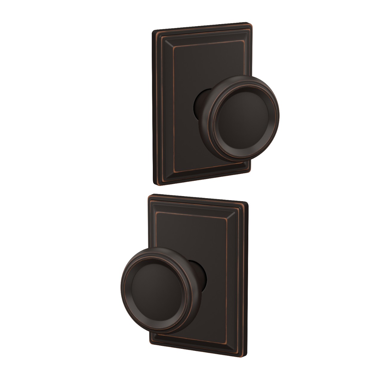 Custom Offerman Knob Hall-Closet and Bed-Bath Lock