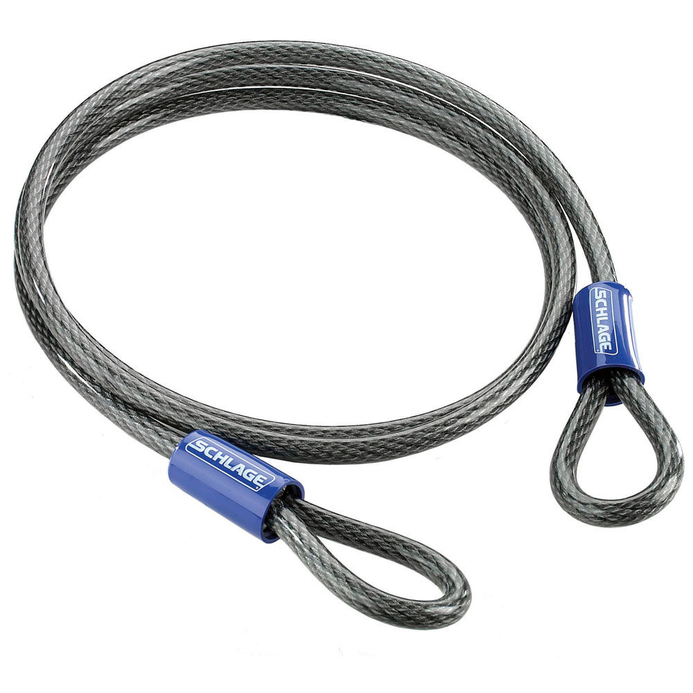 7' x 3/8" Double Loop Steel Cable
