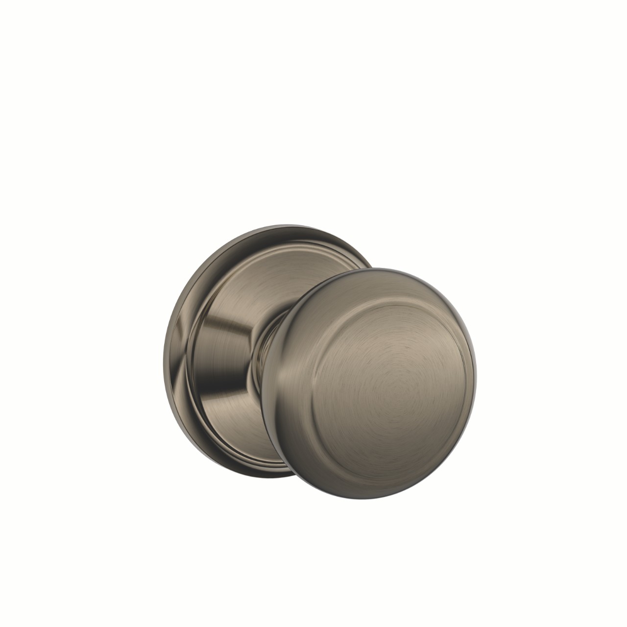 Serrure avec bouton Andover pour vestibule et garde-robe