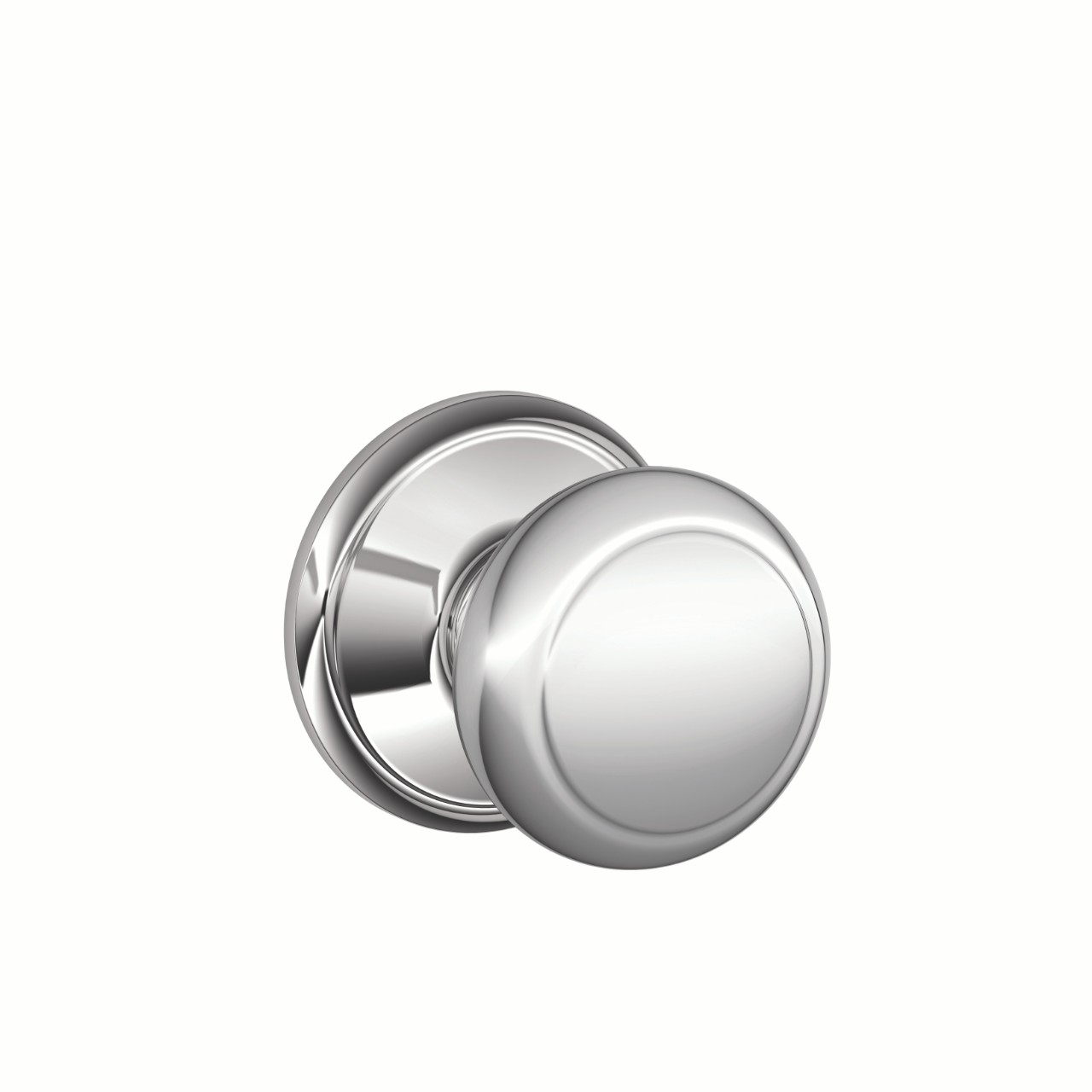 Serrure avec bouton Andover pour vestibule et garde-robe