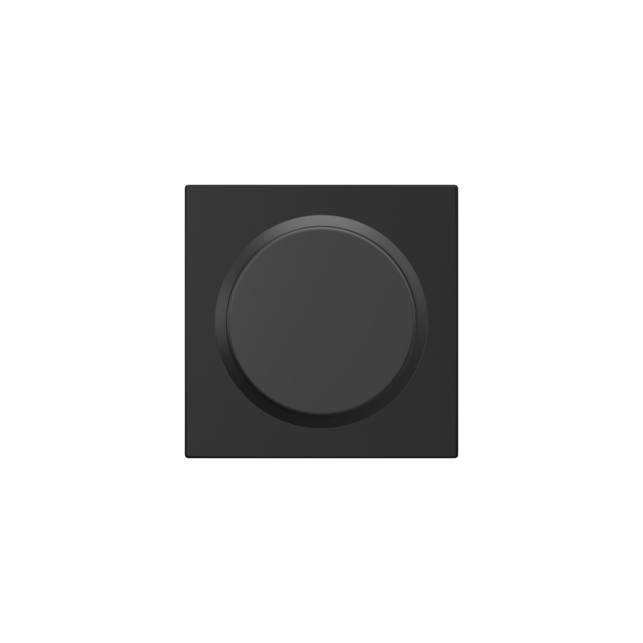 Serrure sans rotation avec bouton Bowery et garniture Collins