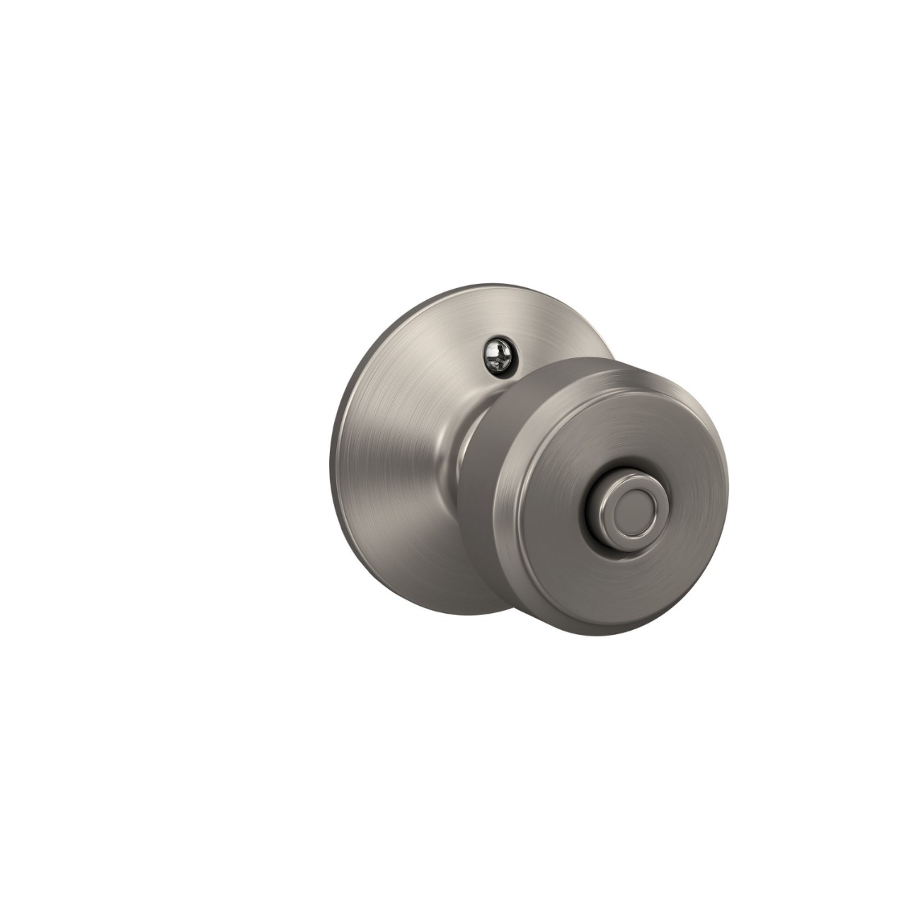 Serrure avec bouton Bowery pour chambre de bain et chambre à coucher