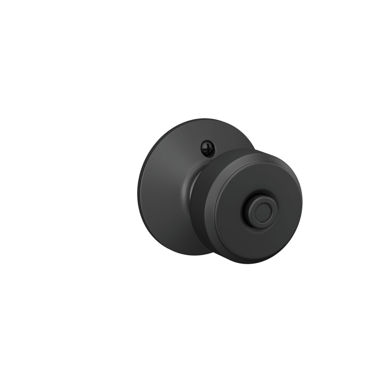 Serrure avec bouton Bowery pour chambre de bain et chambre à coucher