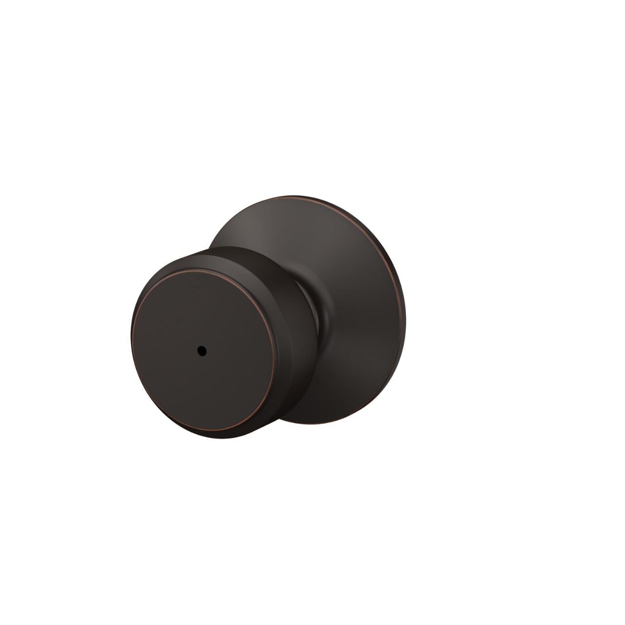 Serrure avec bouton Bowery pour chambre de bain et chambre à coucher