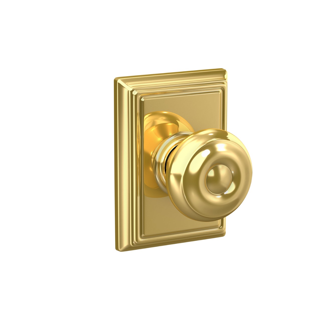 Georgian Knob Hall & Closet Lock