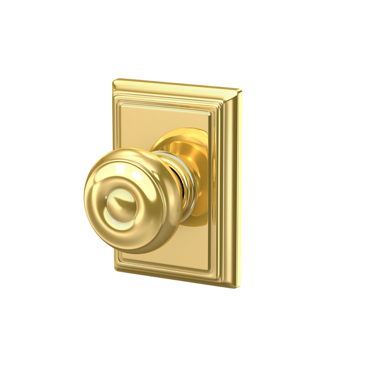 Georgian Knob Hall & Closet Lock