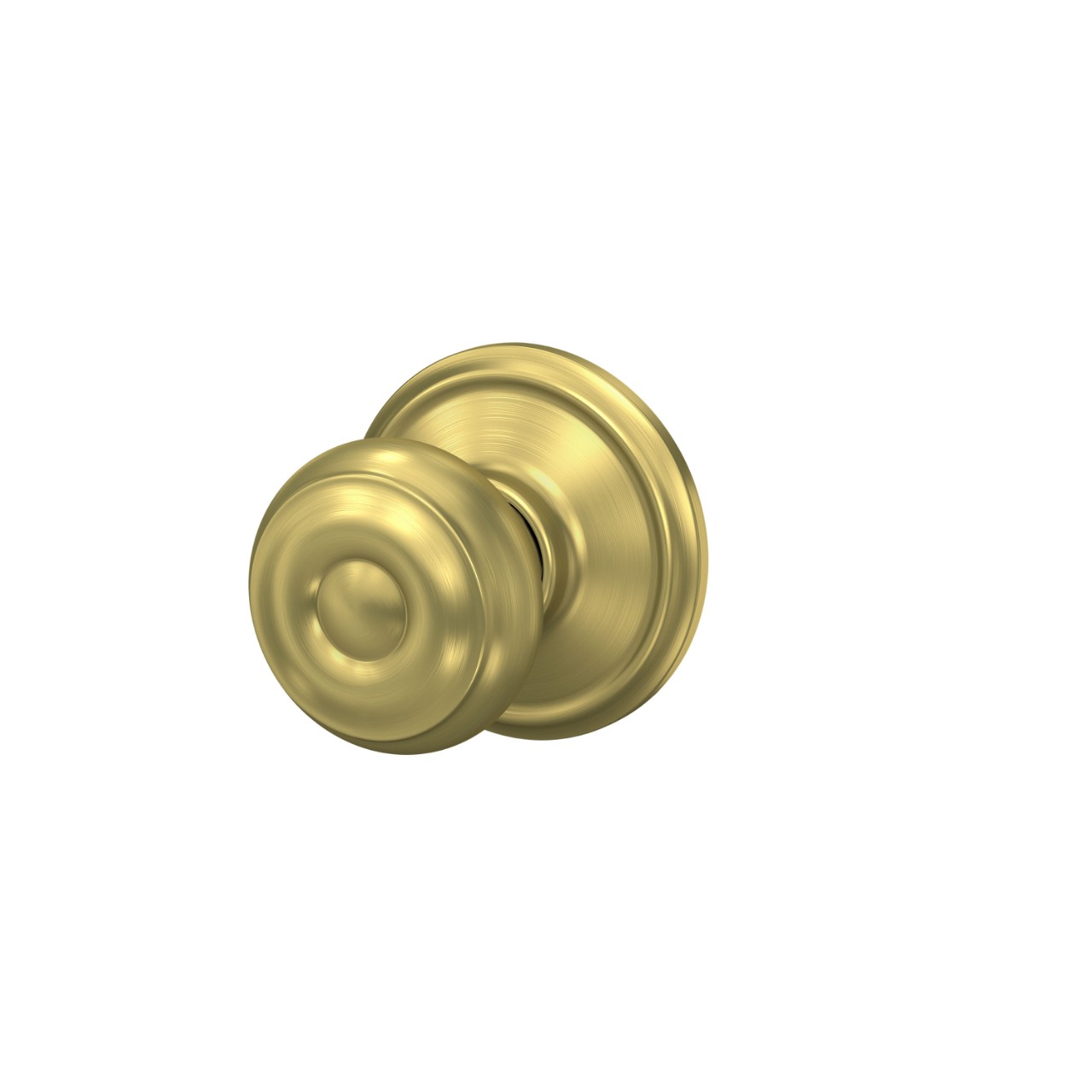 Serrure avec bouton Georgian pour vestibule et garde-robe