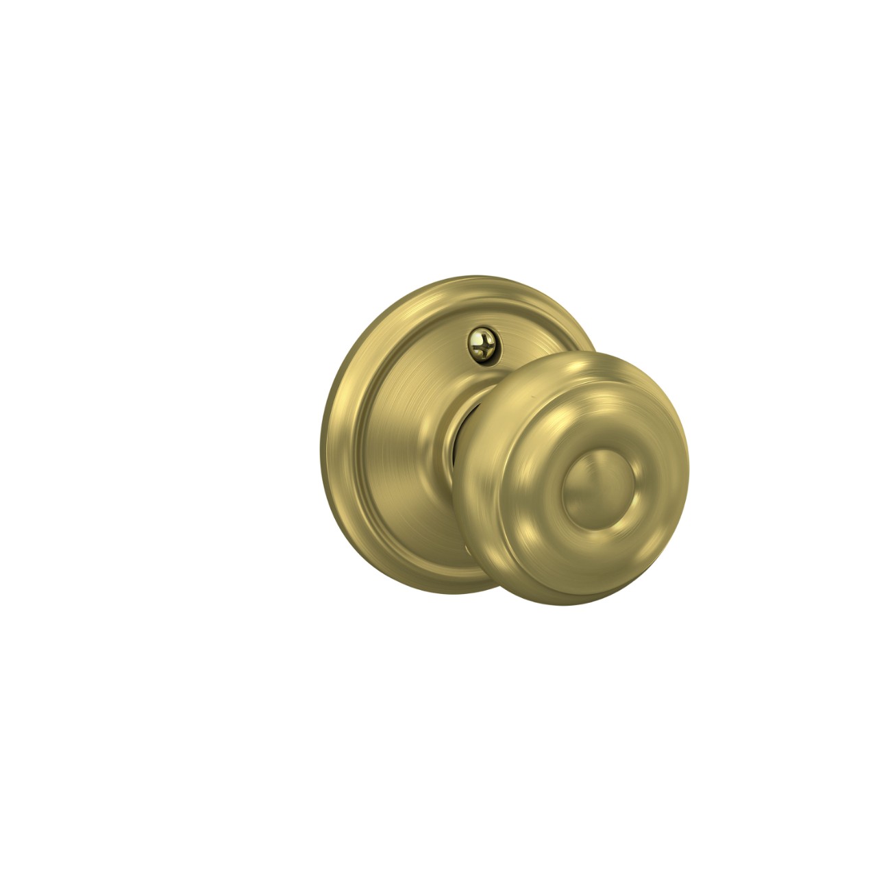 Serrure avec bouton Georgian pour vestibule et garde-robe